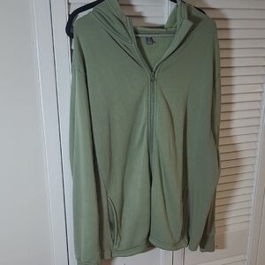 Joe Fresh Sage Green Active Hoodie
